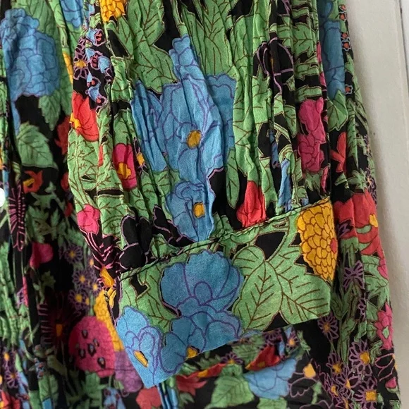 Floral Button Down Shirt by Maeve - Multicolor - Picture 6 of 8